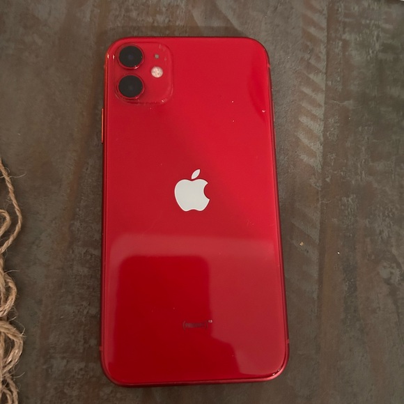 Apple Other - iPhone 11 Red with black case